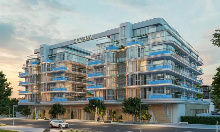 آپارتمان سامانا روم ۳ در منطقه محمد بن راشد سیتی