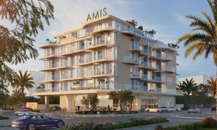 آپارتمان‌ وودلند کرست از شرکت آمیس در منطقه میدان دبی