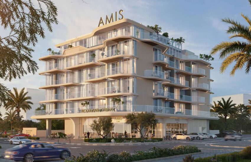 آپارتمان‌ وودلند کرست از شرکت آمیس در منطقه میدان دبی