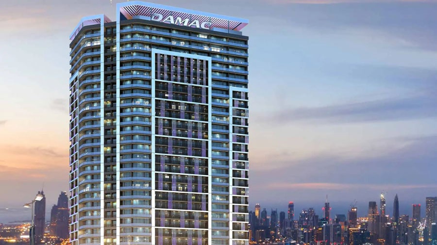 برج زادا (Zada Tower) از شرکت داماک در منطقه‌ بیزینس بی