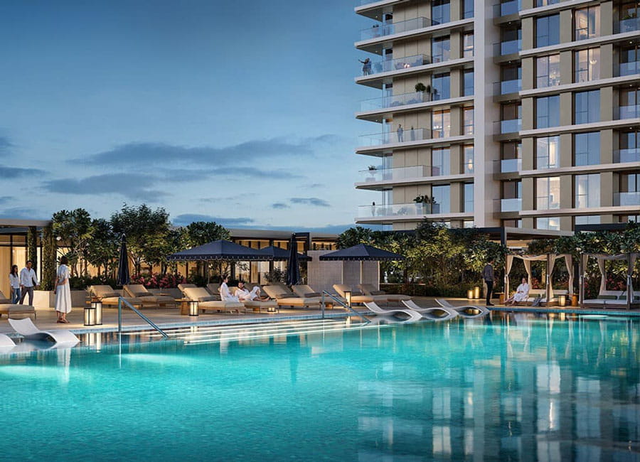 آوارا بای پالاس از شرکت اعمار در منطقه بیزینسبی