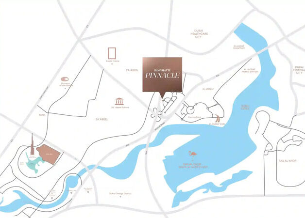 بن غاطی پیناکل از شرکت بن غاطی در منطقه الجداف دبی