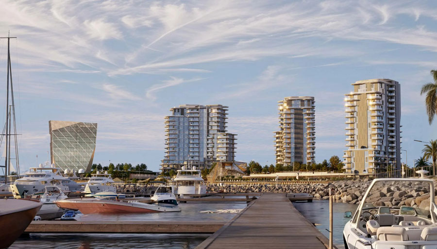 پورت ساید اسکوئر از شرکت الینگتون در منطقه ساحلی مینا راشد دبی