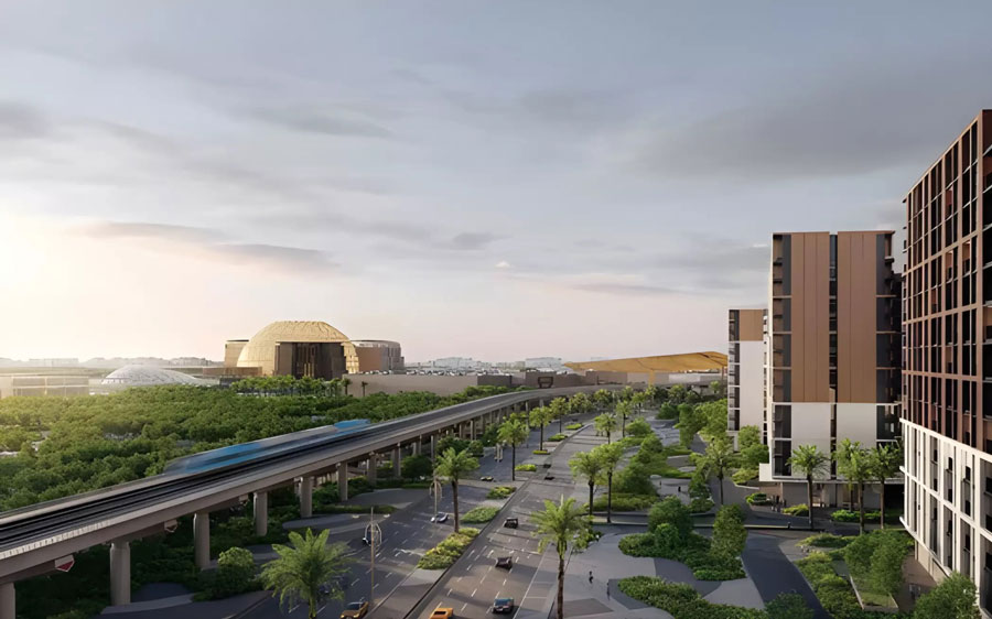 تِرا گاردنز از شرکت اعمار در منطقه اکسپو سیتی دبی