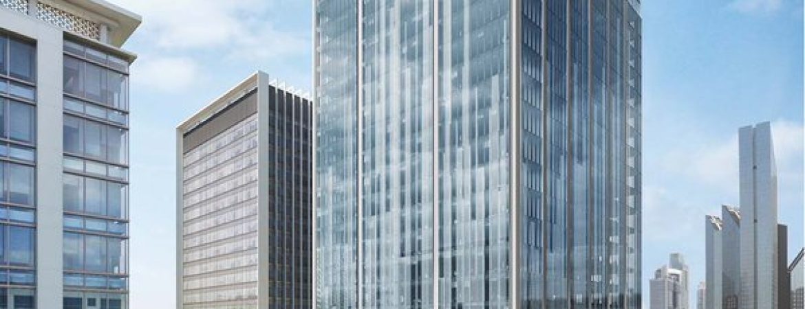 مجتمع اداری HSBC در منطقه داون‌تاون دبی