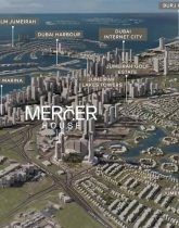 آپارتمان های مرسر هاوس در آپ تاون دبی