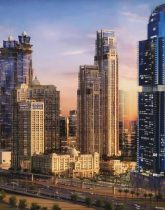 آپارتمان برج الحبتور بر جاده شیخ زاید در دبی