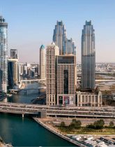 آپارتمان برج الحبتور بر جاده شیخ زاید در دبی