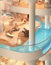 آپارتمانهای لاکچری داماک کاوالی کوتور در داماک لاگونز در دبی امارات متحده عربی