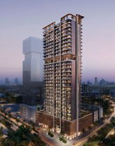 آپارتمان های برج لاکسور توسط امتیاز برای فروش در منطقه جی وی سی دبی