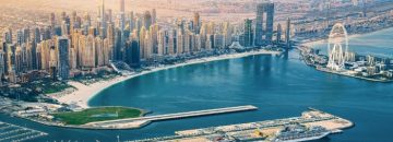 شوبا مارینا در منطقه دبی مارینا در شهر دبی در امارات متحده عربی