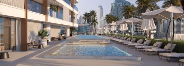 ریتز کارلتون رزیدنس در منطقه بیزینس بی در دبی امارات متحده عربی